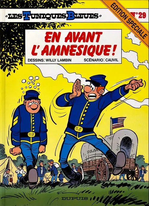 En avant l'amnésique ! - Série Tuniques Bleues (Les) - 9782800123615