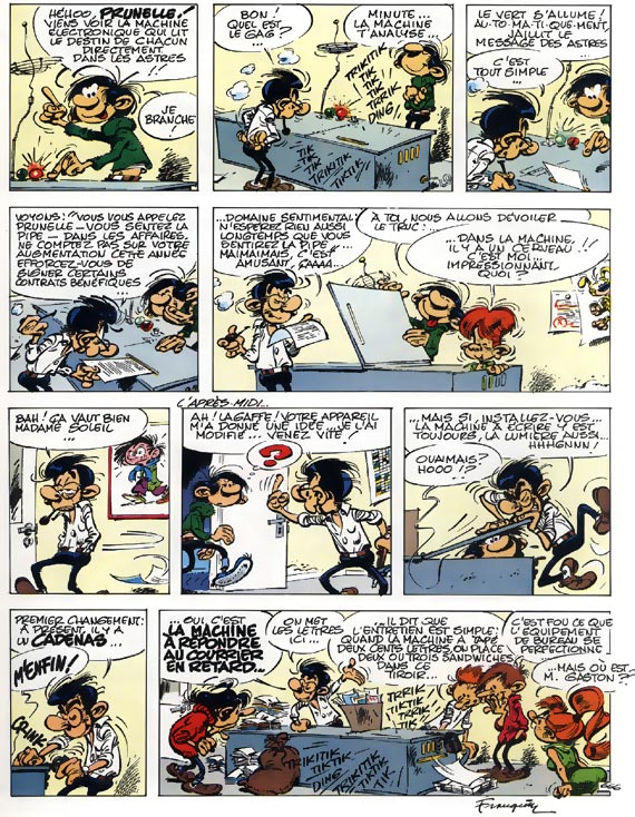 Lagaffe mérite des baffes - Extrait 1