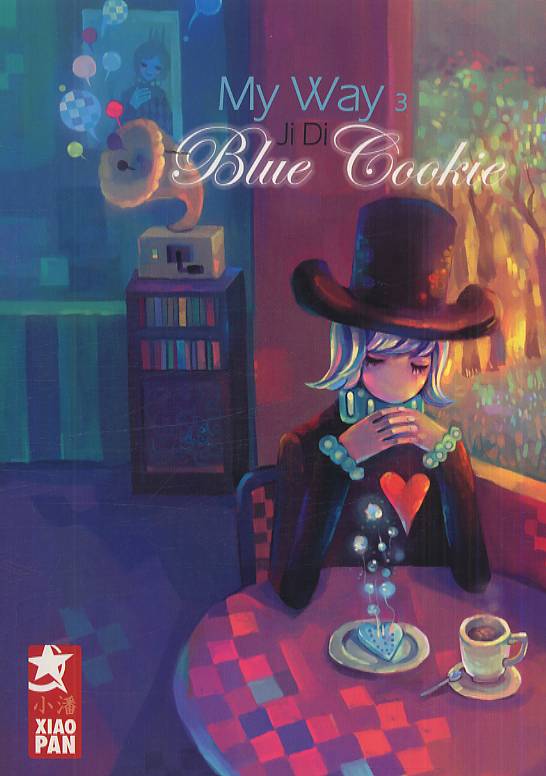 Blue cookie