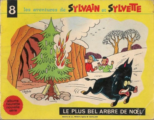 Plus bel arbre de Noël (Le) - Série Sylvain et Sylvette par Jean-Louis Pesch - Couverture