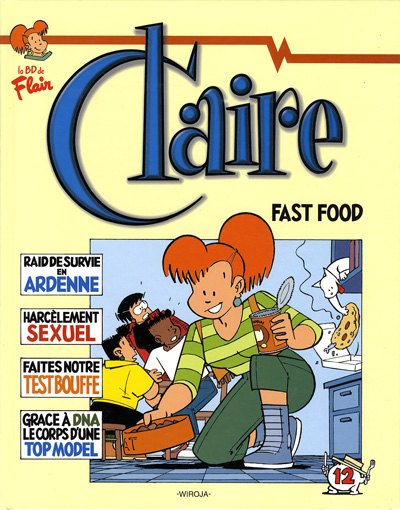 Fastfood - Série Claire par Wiroja - Couverture