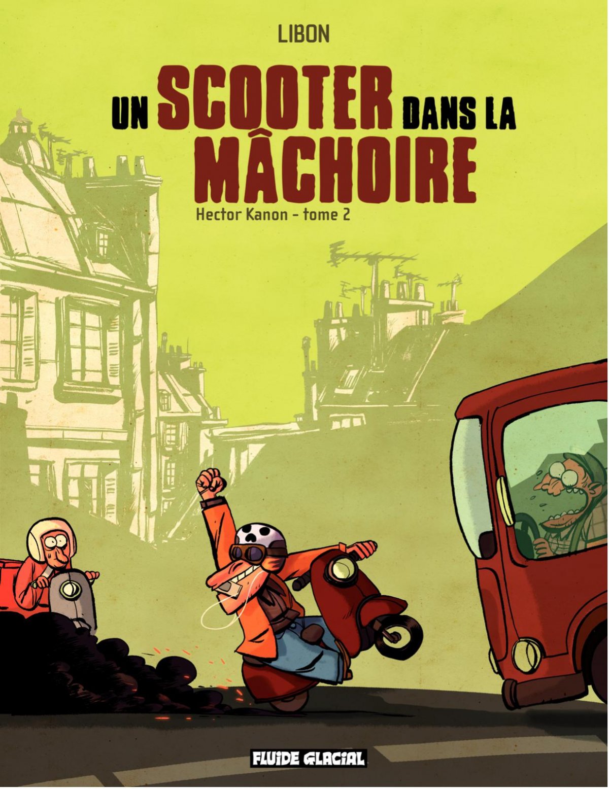 Scooter dans la mâchoire (Un)