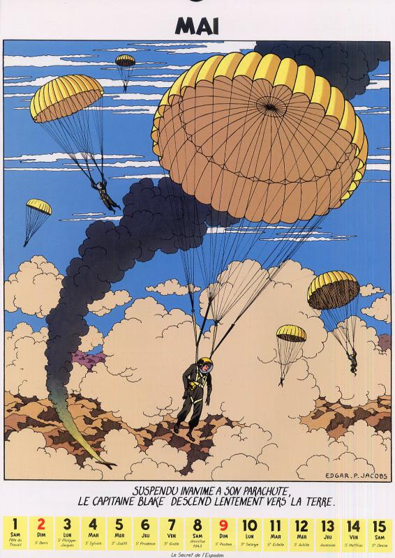 Blake et Mortimer - Calendrier 2010 - Extrait 1