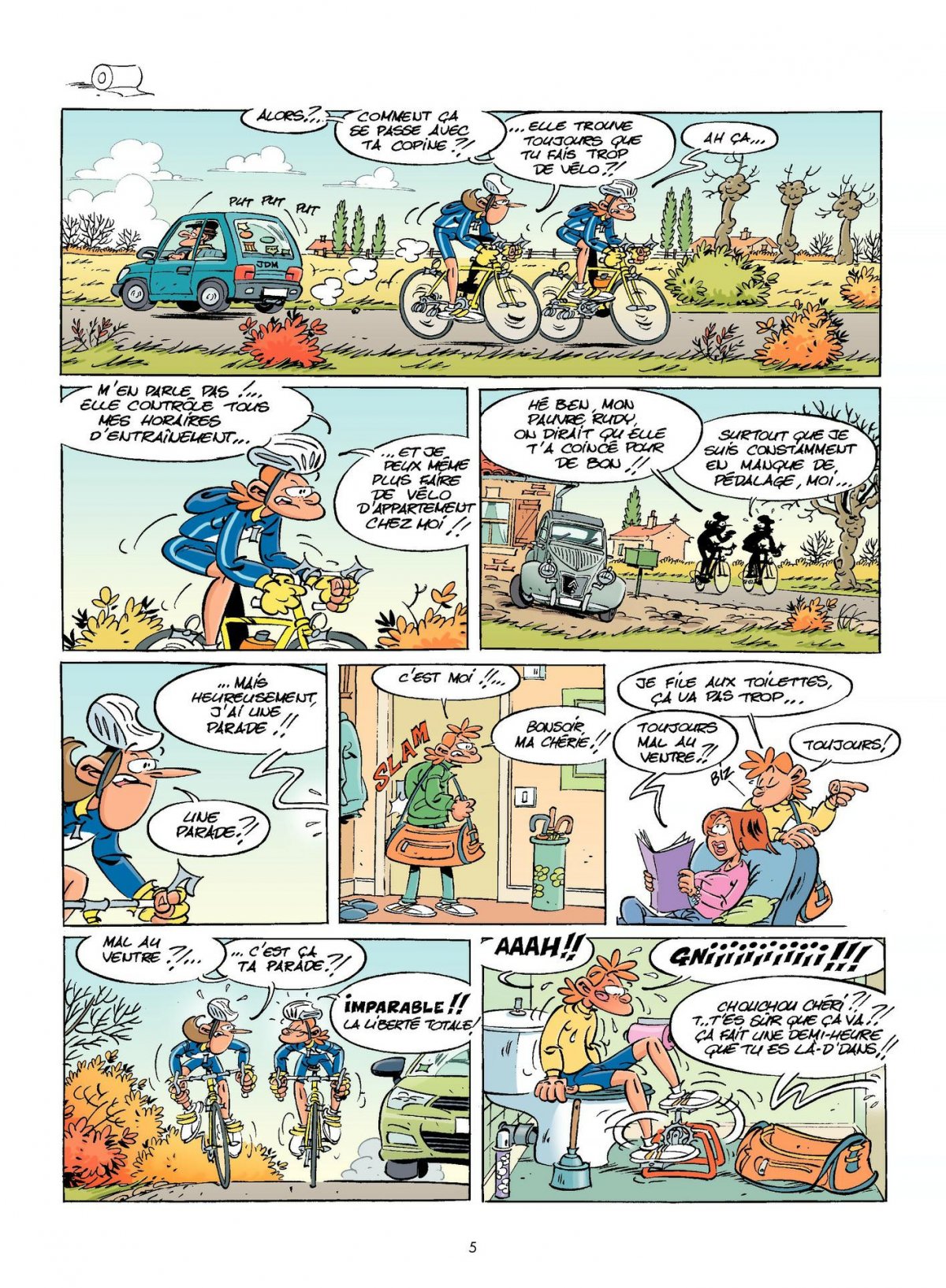 Vélomaniacs (Les) 7 - Extrait 1