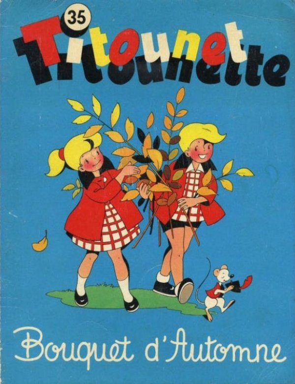 Bouquet d'automne - Série Titounet et Titounette par Marie-Mad Bourdin - Couverture