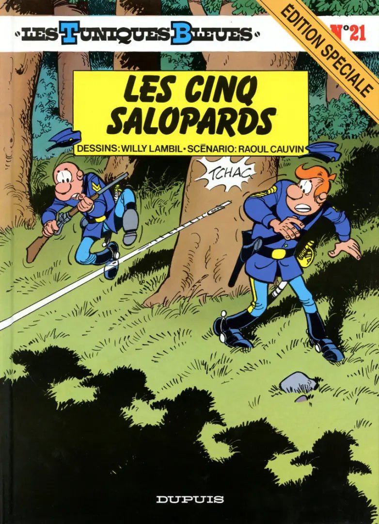 Cinq Salopards (Les) - Série Tuniques Bleues (Les) - 9782800124926