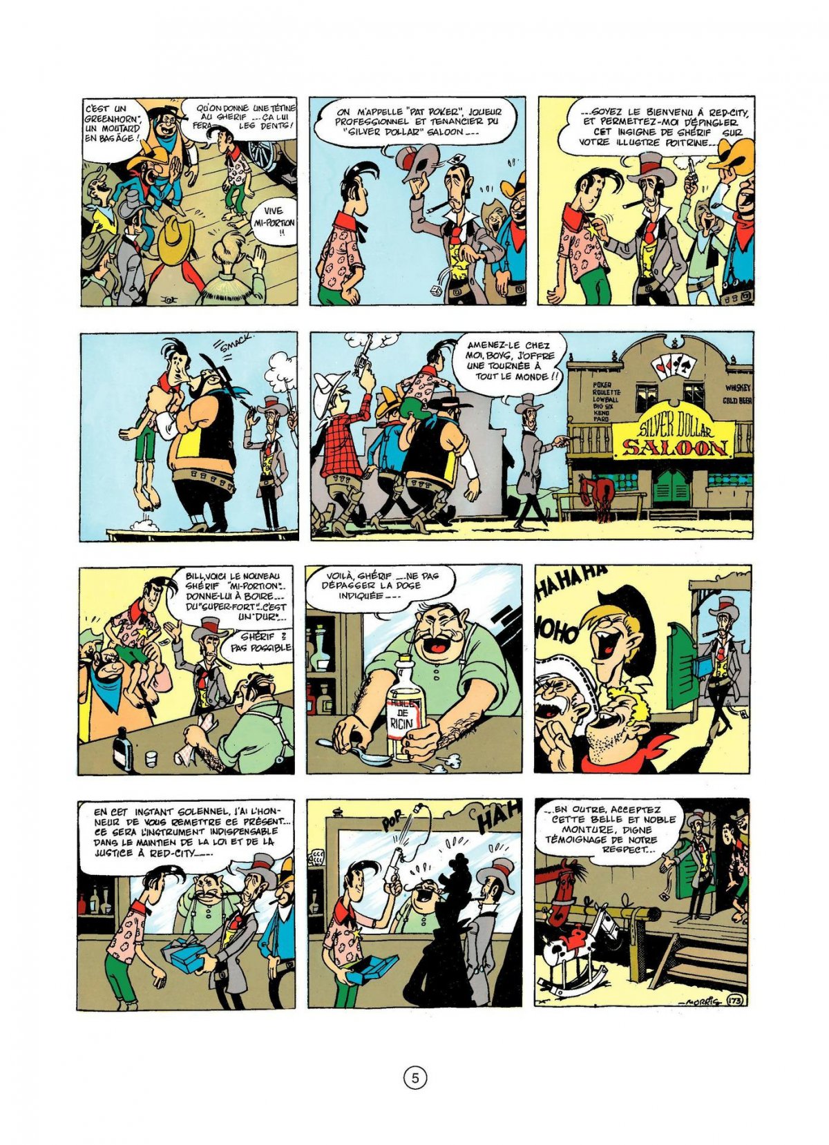 Lucky Luke contre Pat Poker - Extrait 1
