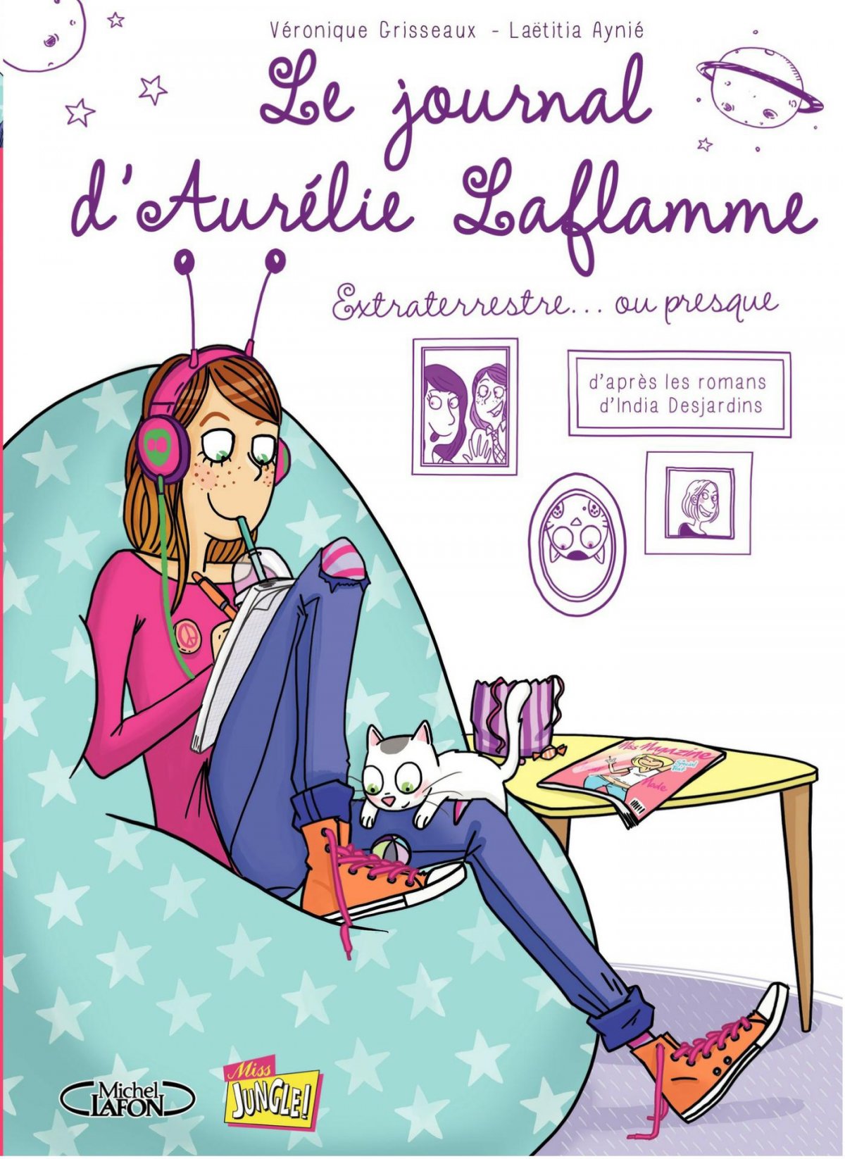 Extraterrestre... ou presque - Série Journal d'Aurélie Laflamme (Le) - 9782822212908