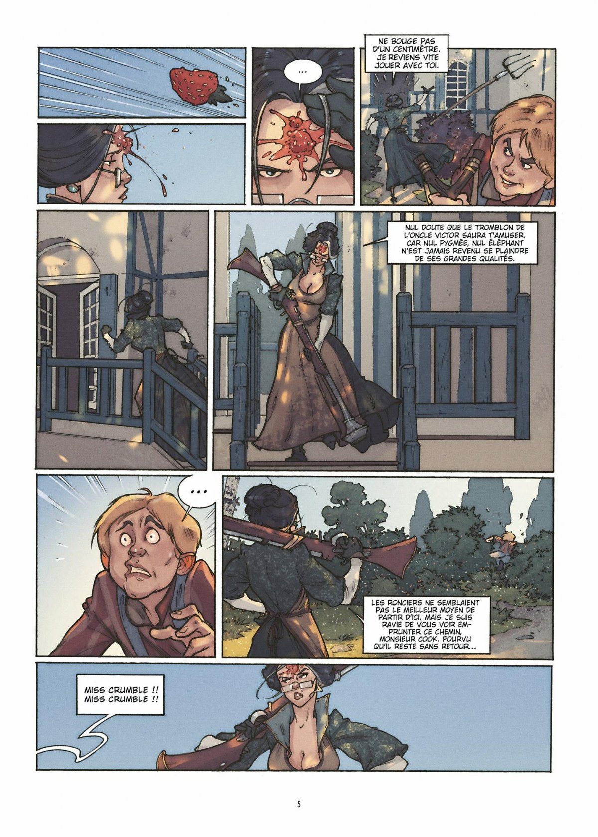 Miss Crumble - Le Monstre botté - Extrait 1