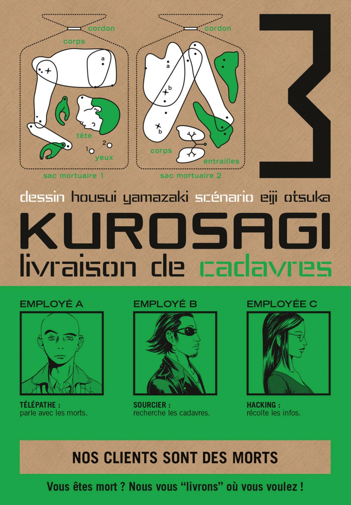 Kurosagi - Livraison de cadavres 3