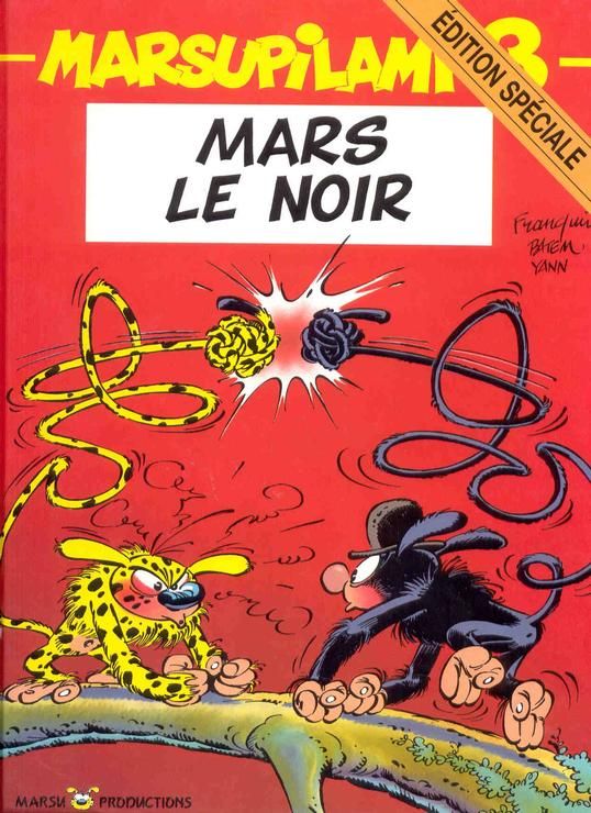 Mars le noir - Série Marsupilami - 9782908462777