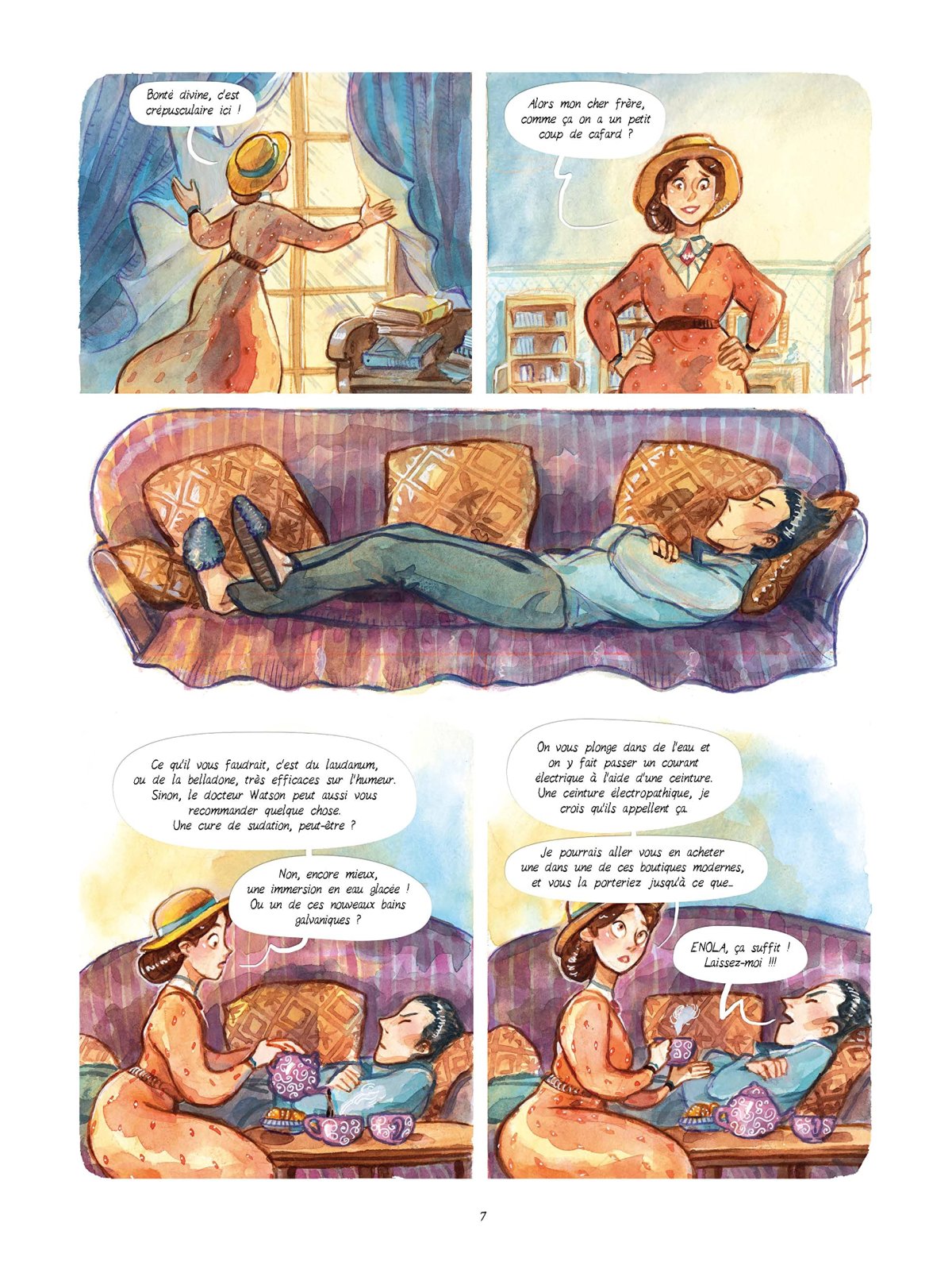 Enola Holmes et la barouche noire - Extrait 1