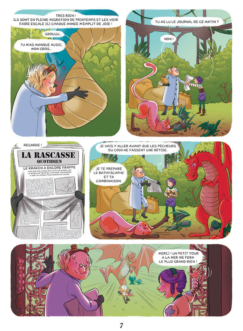 Kraken qui avait mauvaise haleine (Le) - Extrait 1