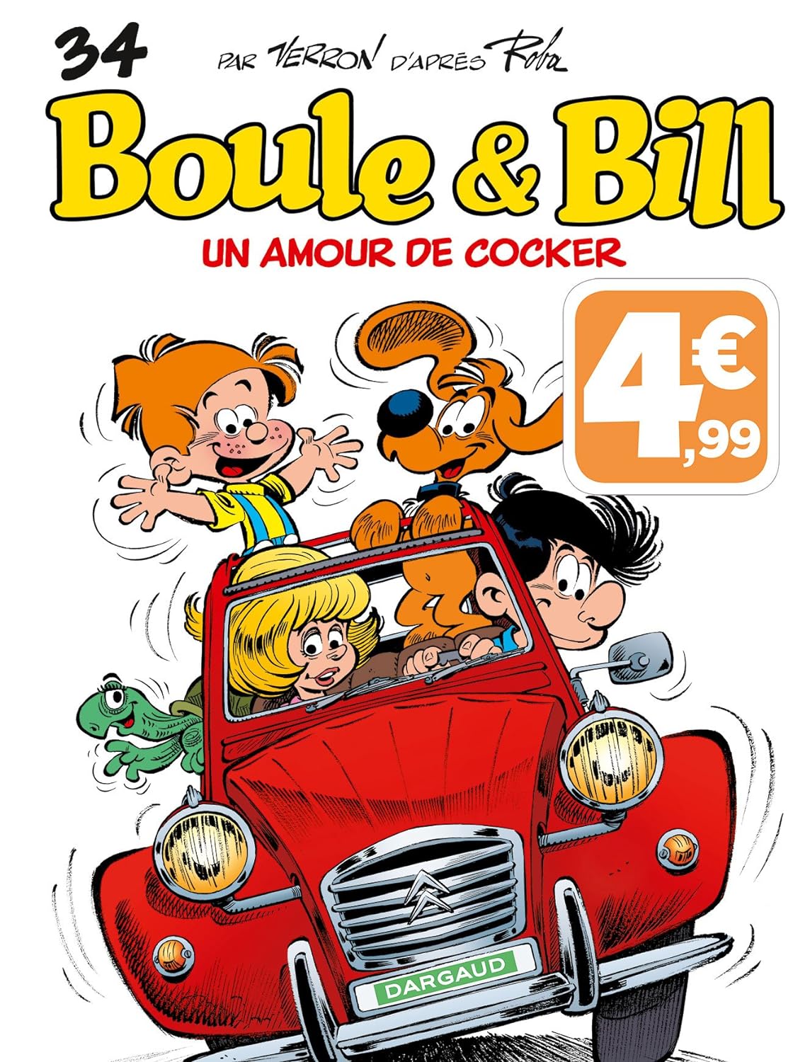 Amour de cocker (Un) - Série Boule & Bill - 9782505067931
