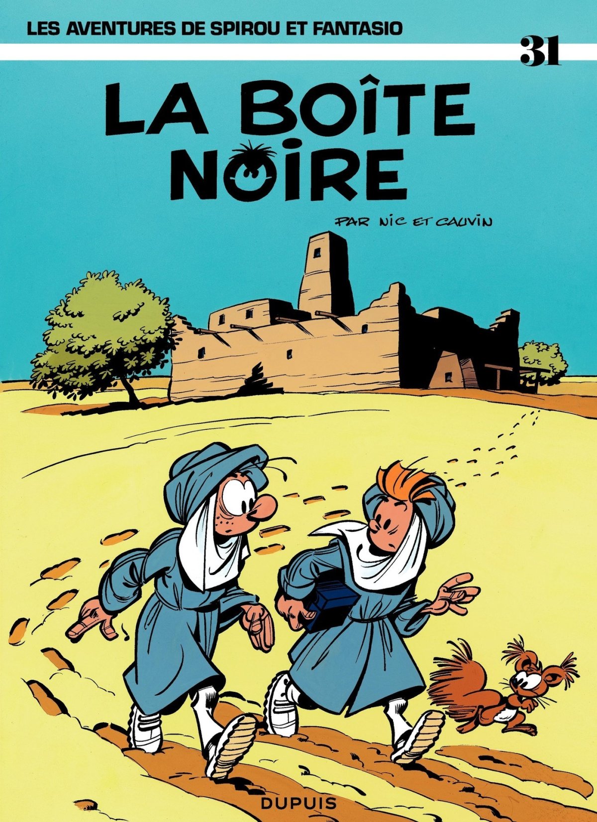 Boîte Noire (La) - Série Spirou et Fantasio par Raoul Cauvin et Nic Broca - Couverture