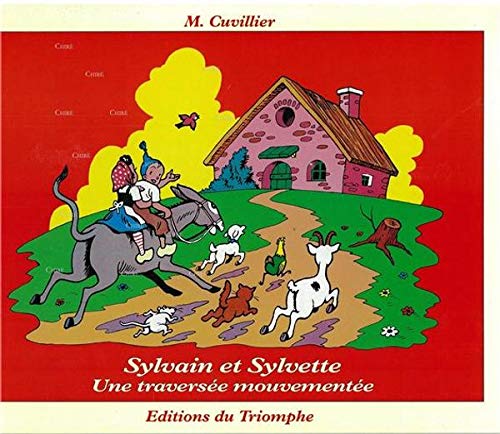 Traversée mouvementée (Une) - Série Sylvain et Sylvette (Triomphe) par Maurice Cuvillier - Couverture
