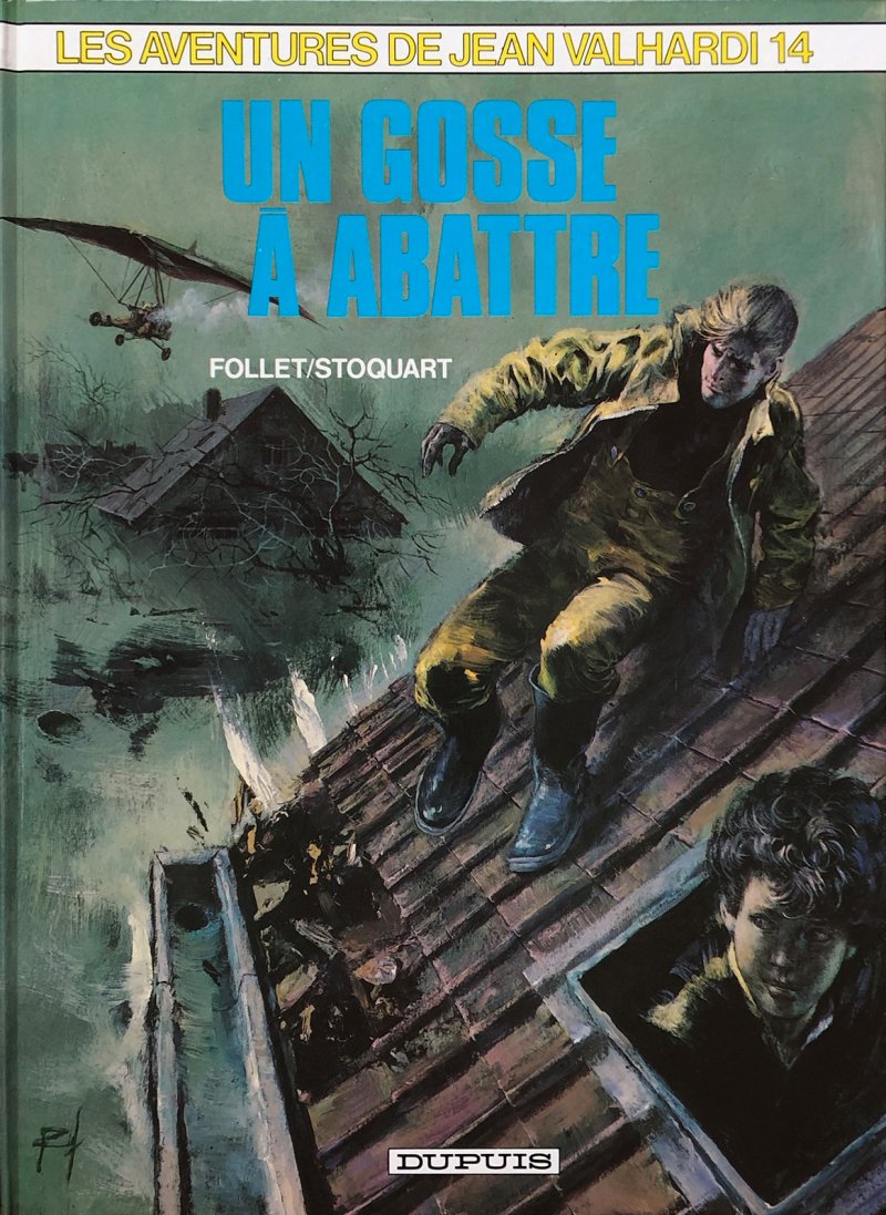 Gosse à abattre (Un) - Série Jean Valhardi par Jacques Stoquart et René Follet - Couverture