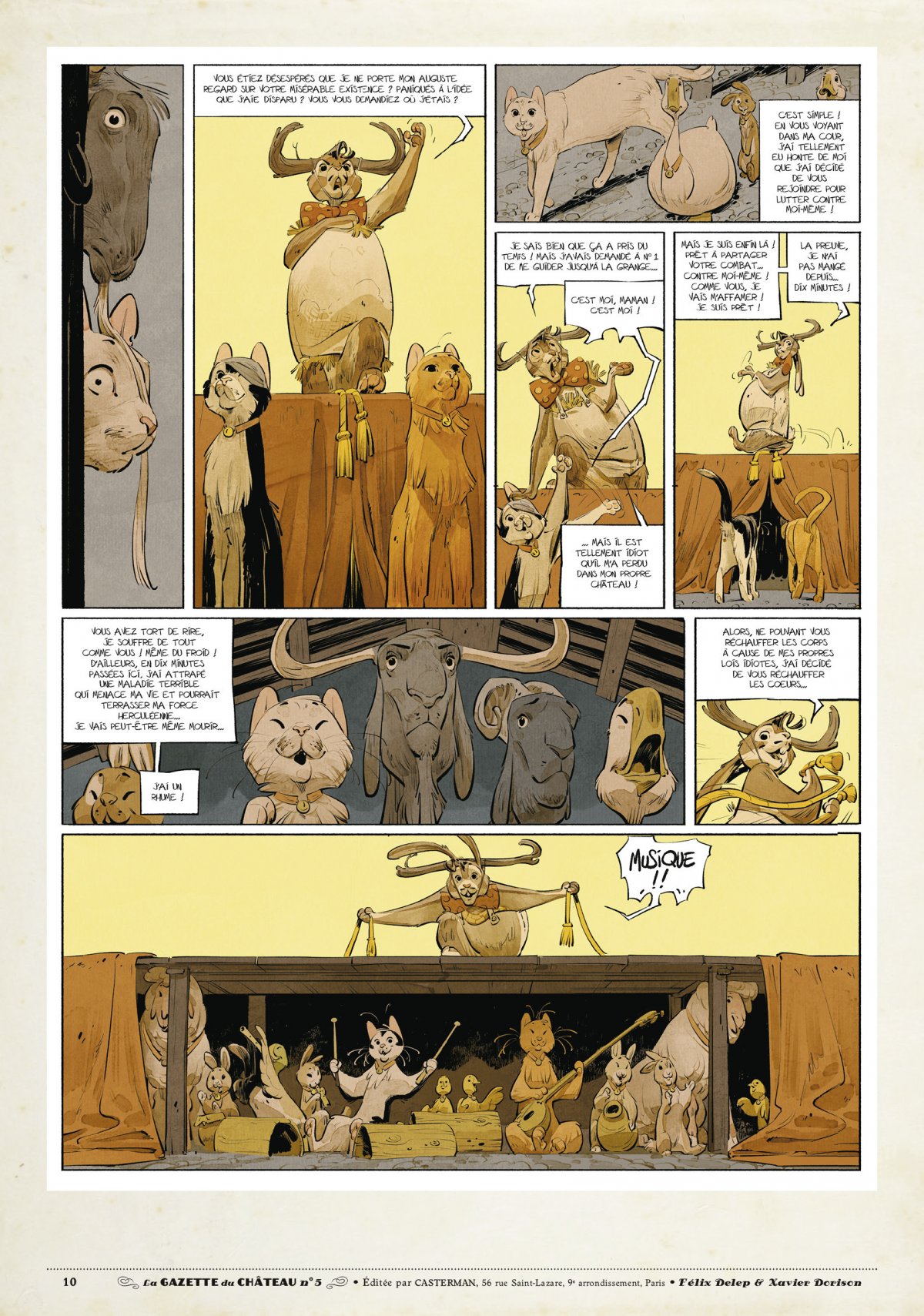 Château des animaux (Le) - Gazette 5 - Extrait 1