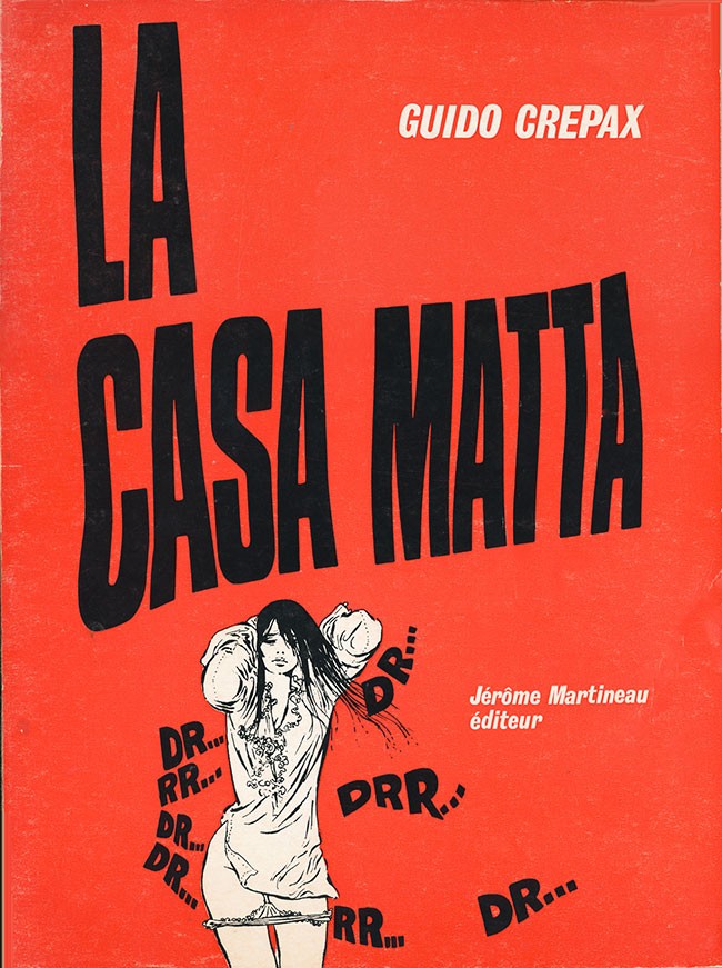Casa Matta (La) - Série Bianca par Guido Crepax - Couverture