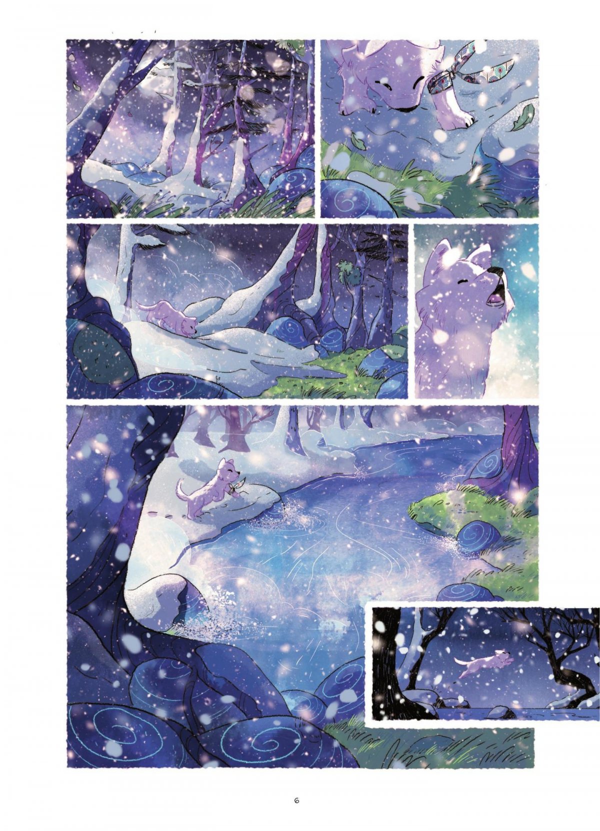 Entre neige et loup - Extrait 1