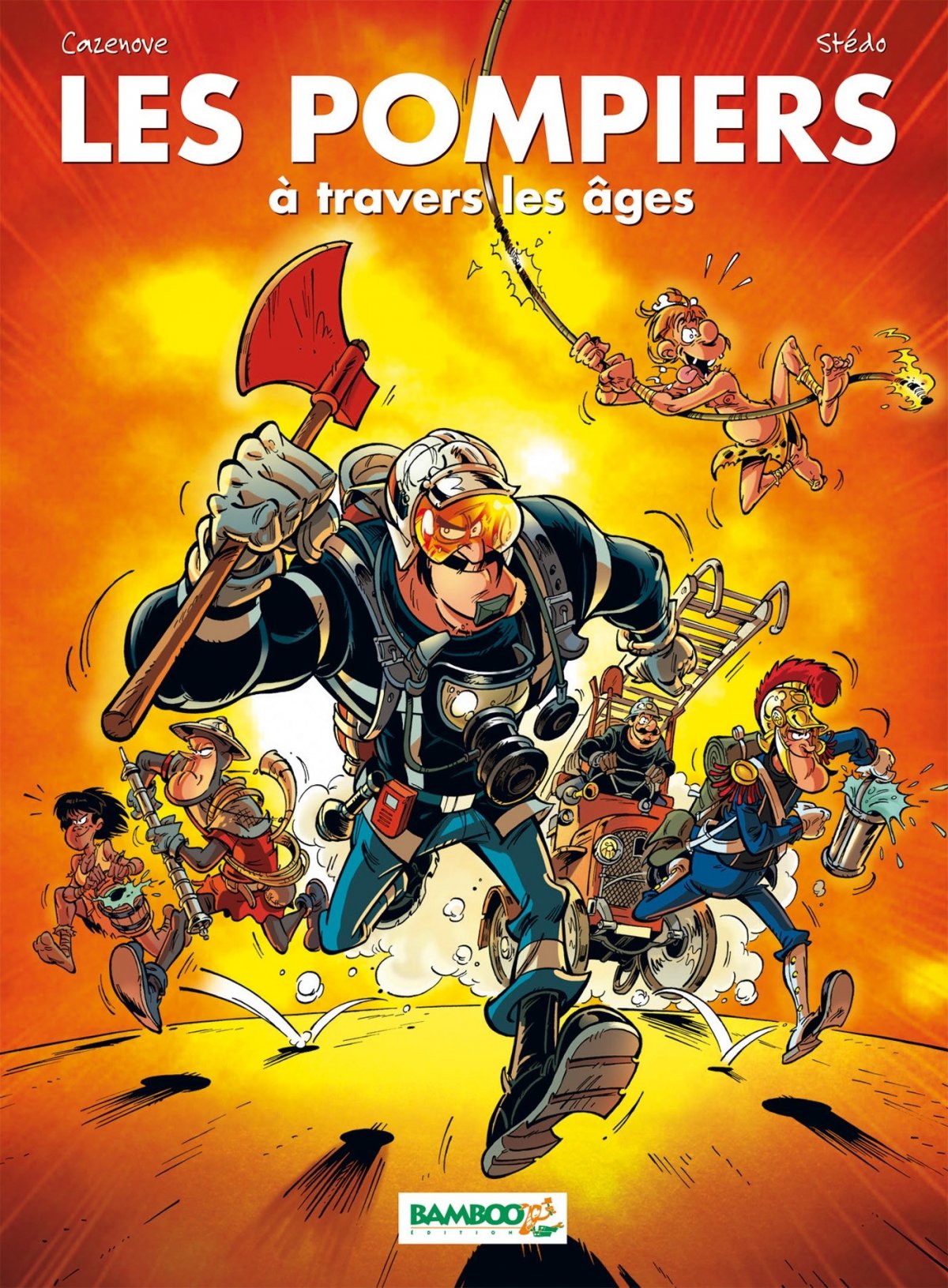 À travers les âges - Série Pompiers (Les) - 9782818941065