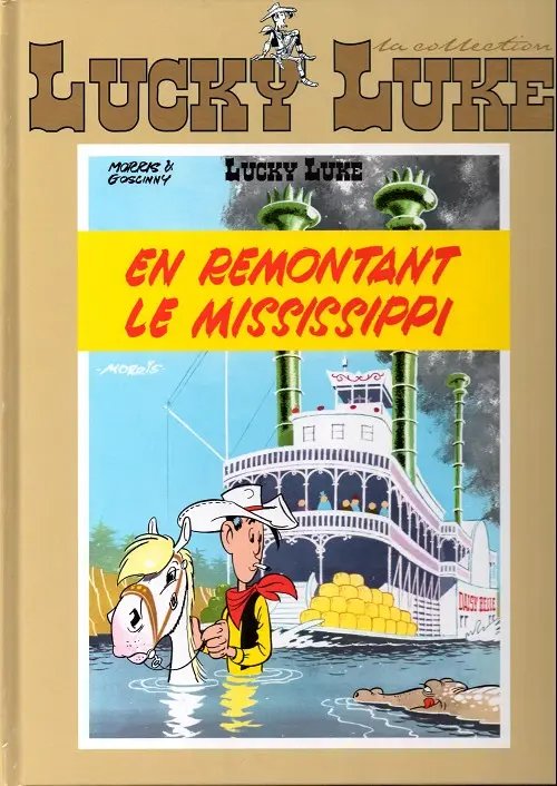 En remontant le Mississippi - Série Lucky Luke
