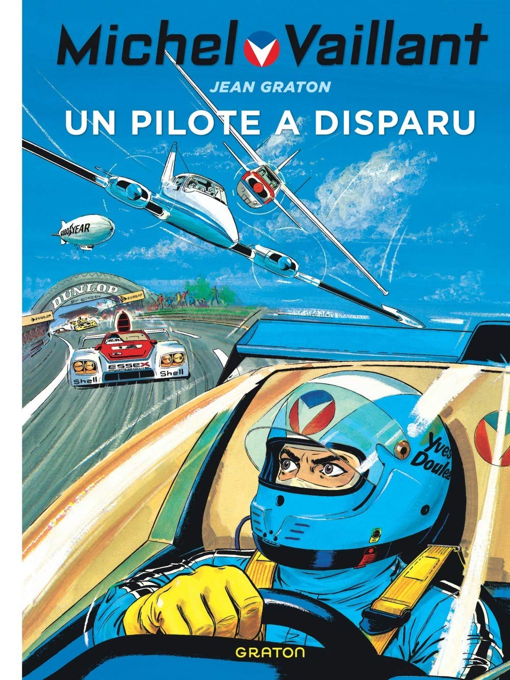 Pilote a disparu (Un) - Série Michel Vaillant par Jean Graton - Couverture