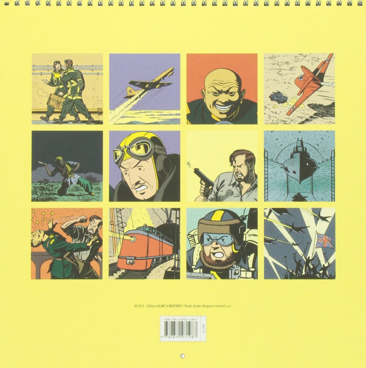 Blake et Mortimer - Calendrier 2015 - Extrait 1