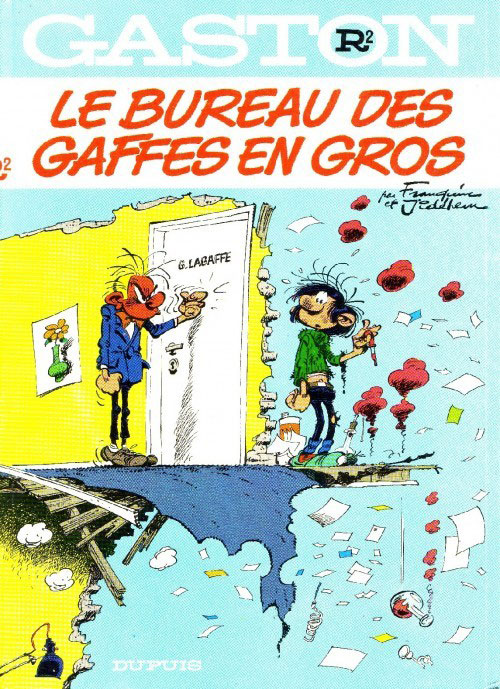 Bureau des gaffes en gros (Le) - Série Gaston (série classique) - 9782800100944