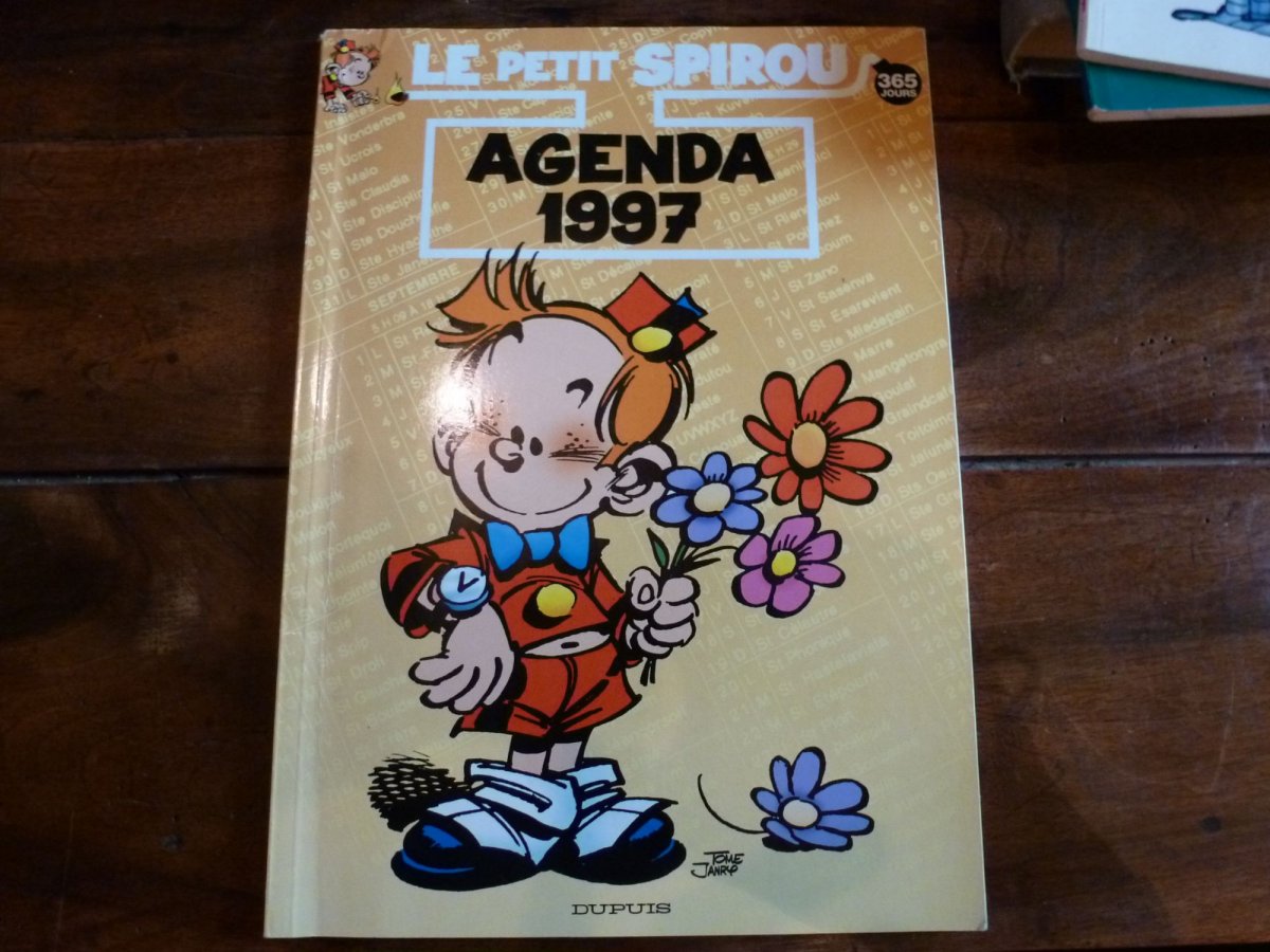 Agenda 1997 du Petit Spirou - Série Petit Spirou (Le) par Tome et Janry - Couverture