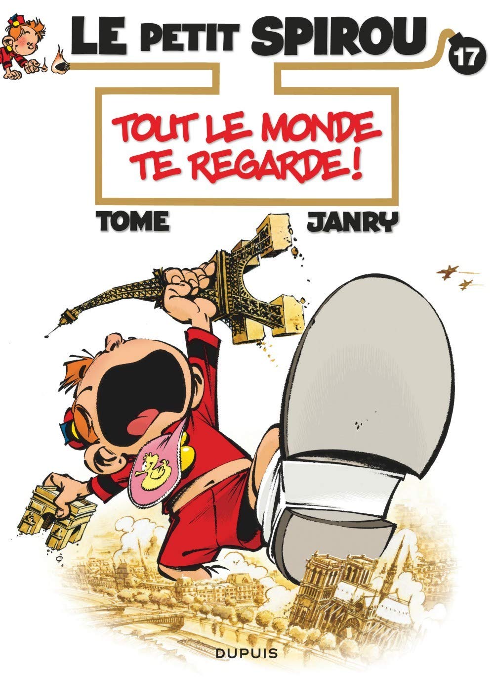 Tout le monde te regarde ! - Série Petit Spirou (Le) par Tome et Janry - Couverture