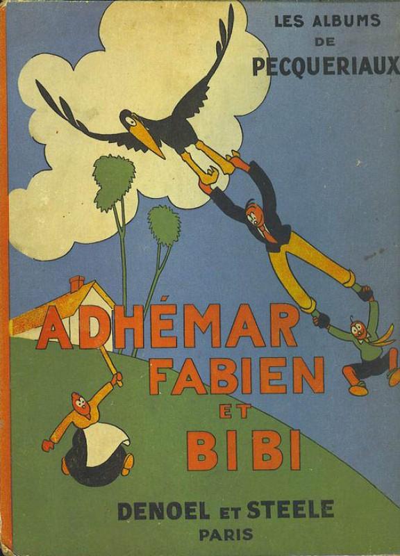 Adhémar Fabien et Bibi - Série Adhémar, Fabien et Bibi par Paul Pecquériaux - Couverture