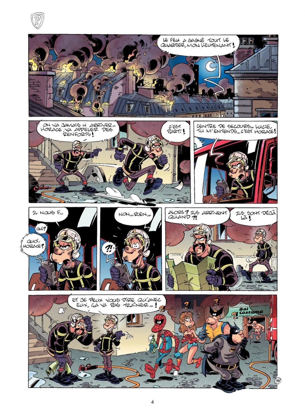 Ligue des sapeurs-héros (La) - Extrait 1