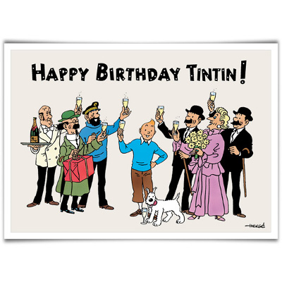 Les 85 ans de Tintin