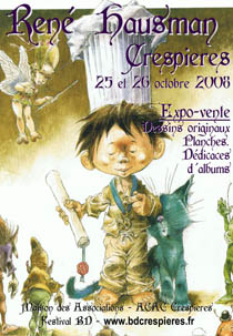 René Hausman expose les samedi 25 et dimanche 26 octobre 2008 à Crespières (78)