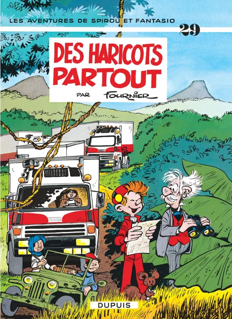 Haricots partout (Des) - Série Spirou et Fantasio - 9782800107004
