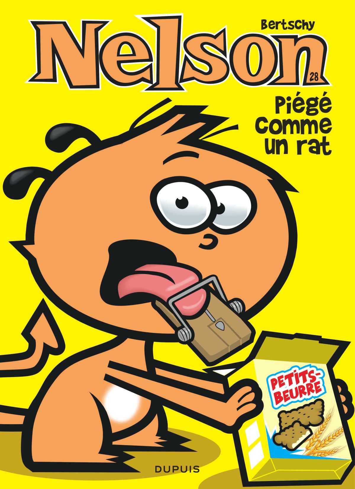 Piégé comme un rat - Série Nelson par Christophe Bertschy - Couverture