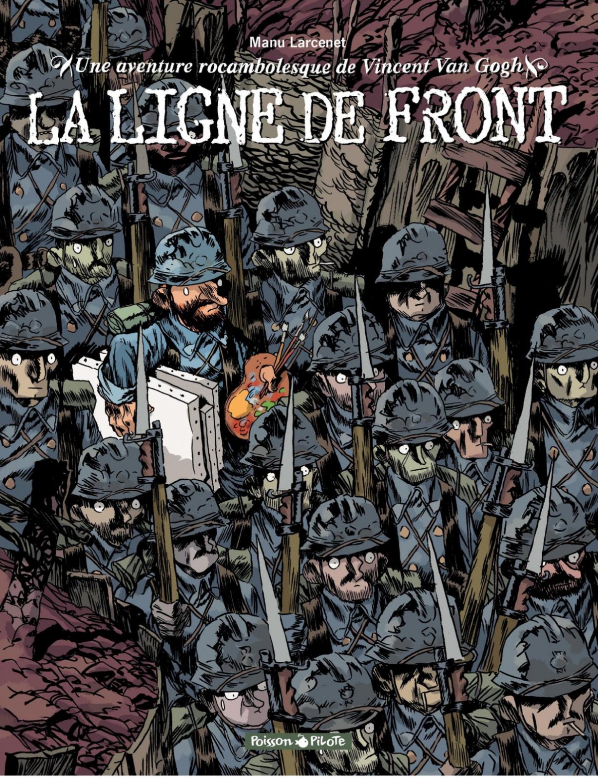 Vincent Van Gogh - La ligne de front - Série Aventure rocambolesque de ... (Une) - 9782205054668