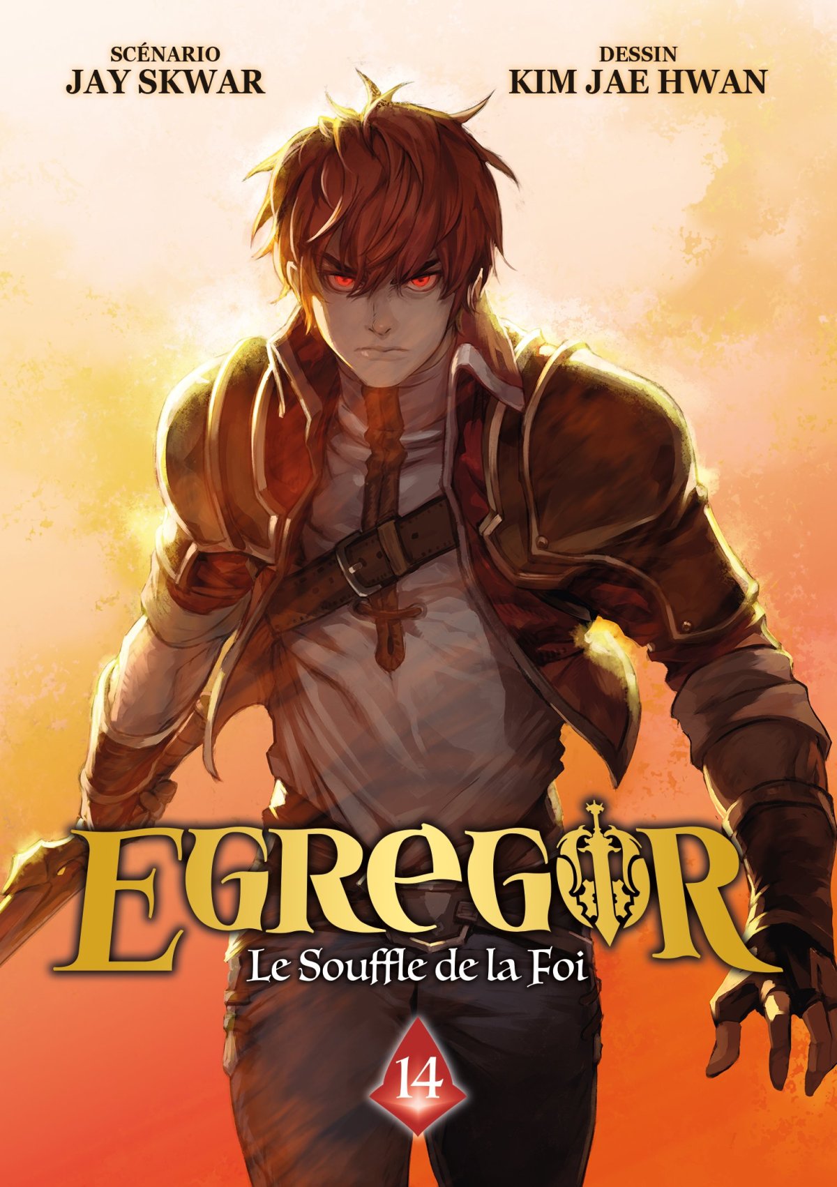 Egregor : Le Souffle de la Foi 14 - Série Egregor : Le Souffle de la Foi par Jay Skwar et Jae-hwan Kim - Couverture