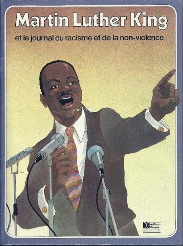Martin Luther King et le journal du racisme et de la non-violence