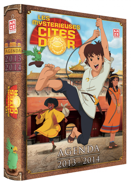 Agenda Scolaire 2013-14 Les Mystérieuses Cités d'Or