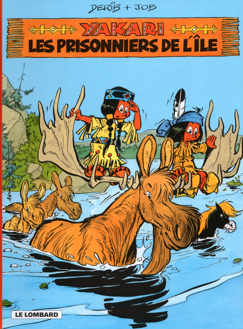 Prisonniers de l'île (Les) - Série Yakari - 9782803623198