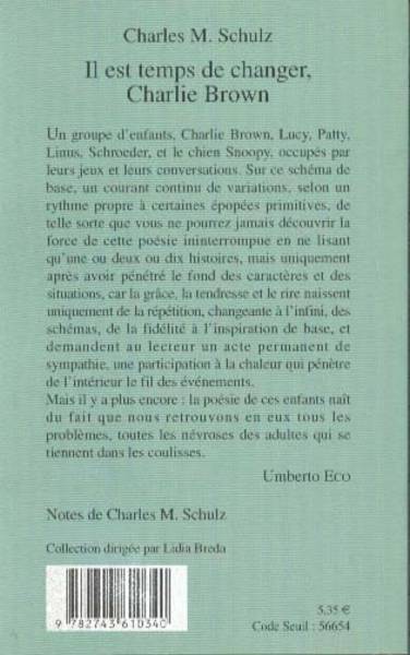 Il est temps de changer Charlie Brown - Extrait 1