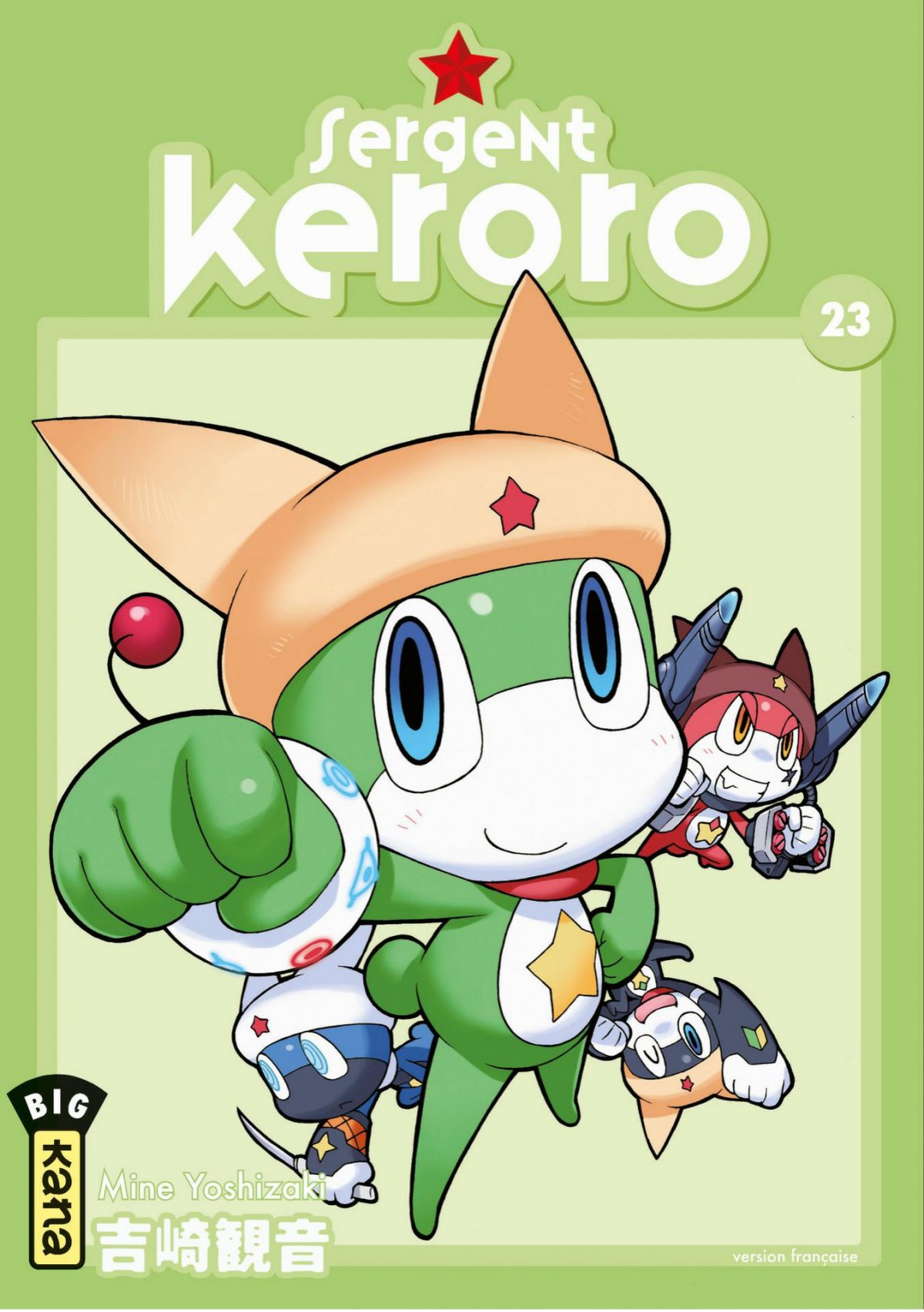 Sergent Keroro 23 - Série Sergent Keroro par Mine Yoshizaki - Couverture