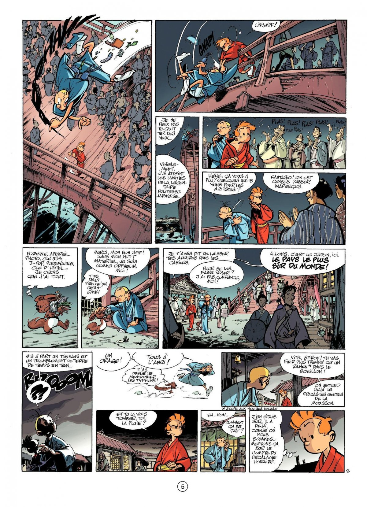 Spirou et Fantasio à Tokyo - Extrait 1