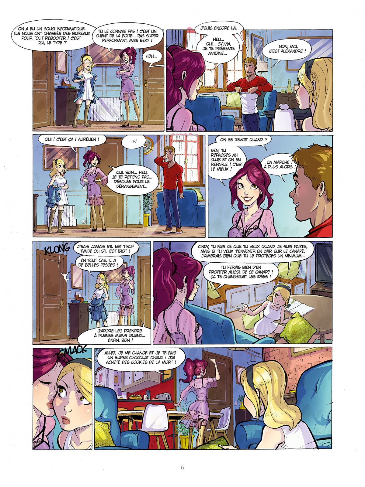 Filles du dessous (Les) - Extrait 1