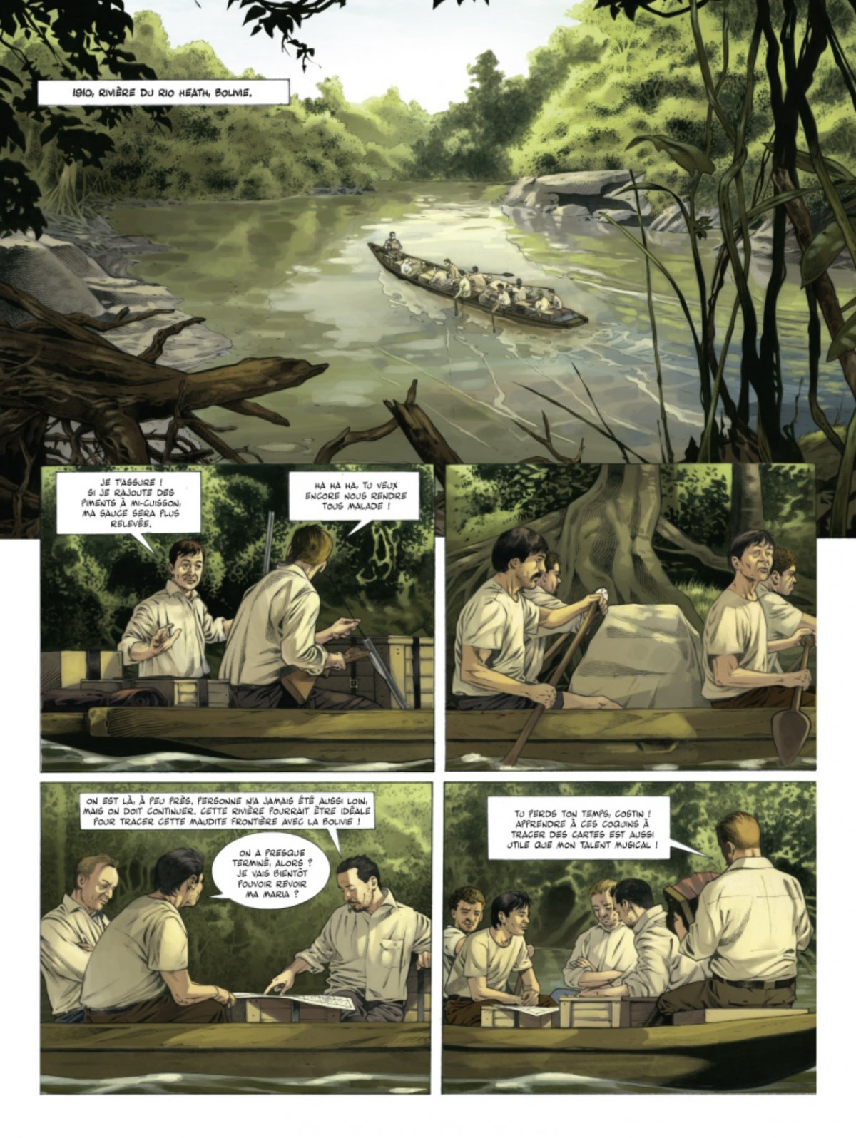 Fawcett - Les citées perdues d'Amazonie - Extrait 1