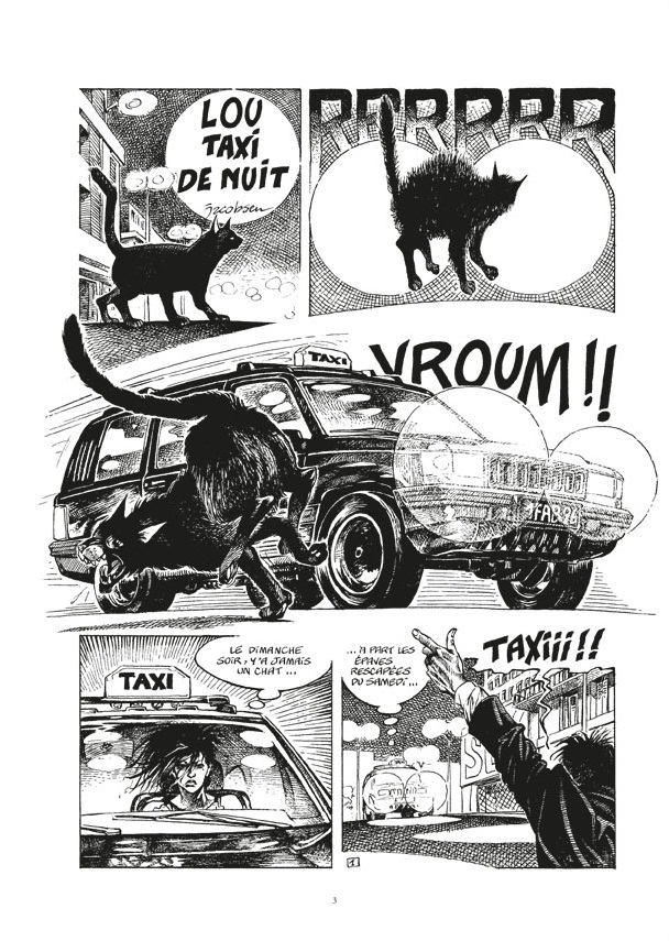 Lou, Taxi de nuit - Extrait 1