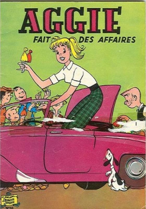 Aggie fait des affaires - Série Aggie par Paulette Blonay et Al. G. - Couverture