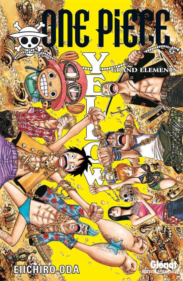 One Piece Yellow (Grand Elements) - Série One Piece Art Book par Eiichiro Oda - Couverture